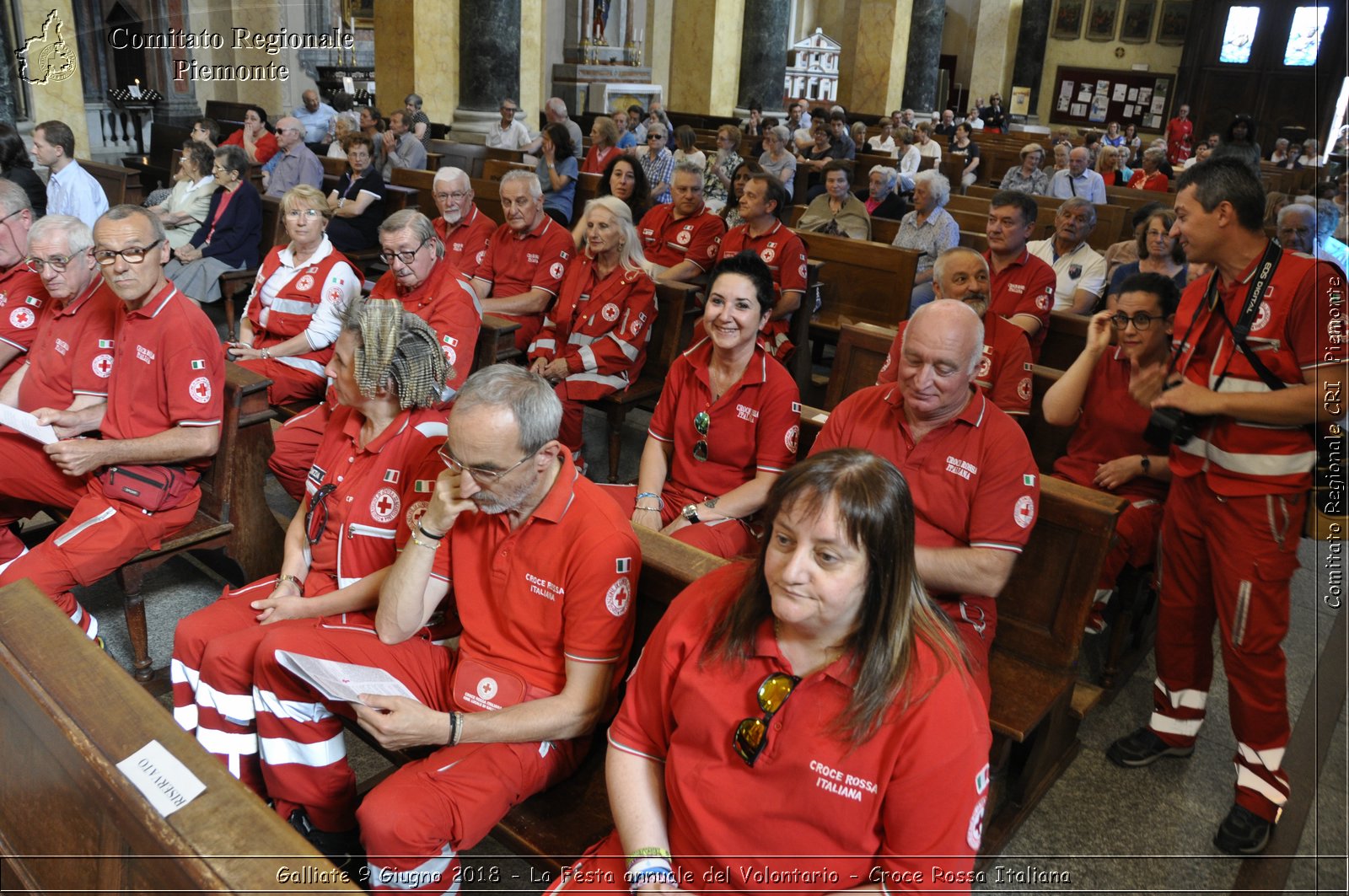 Galliate 9 Giugno 2018 - La Festa annuale del Volontario - Croce Rossa Italiana- Comitato Regionale del Piemonte