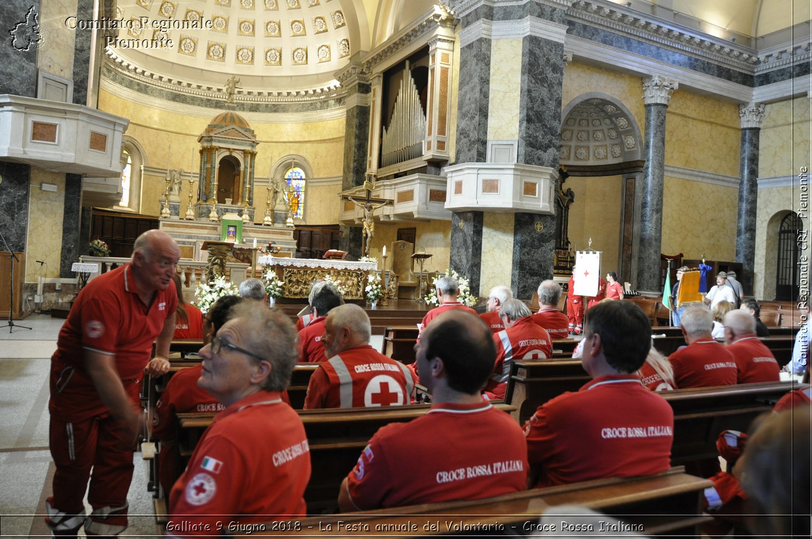 Galliate 9 Giugno 2018 - La Festa annuale del Volontario - Croce Rossa Italiana- Comitato Regionale del Piemonte