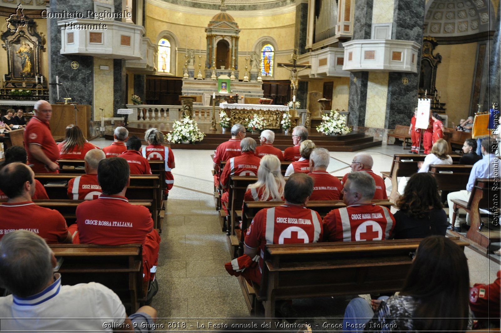 Galliate 9 Giugno 2018 - La Festa annuale del Volontario - Croce Rossa Italiana- Comitato Regionale del Piemonte