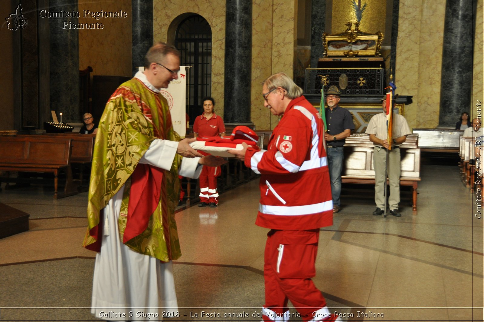 Galliate 9 Giugno 2018 - La Festa annuale del Volontario - Croce Rossa Italiana- Comitato Regionale del Piemonte