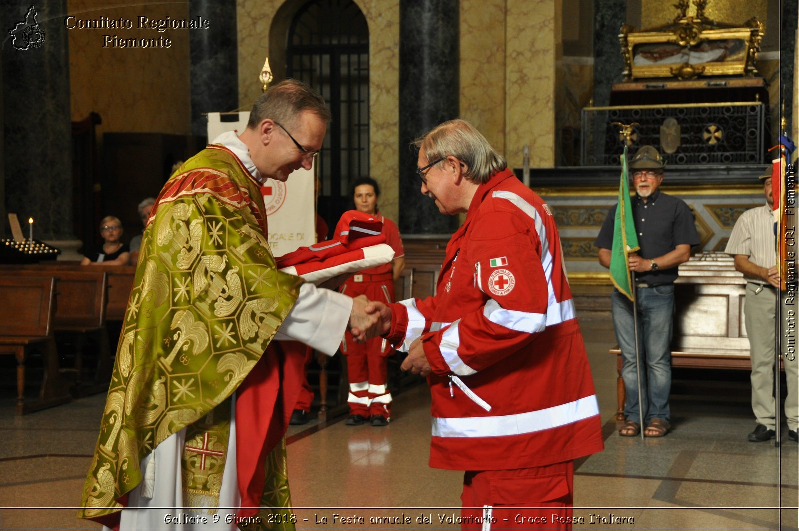 Galliate 9 Giugno 2018 - La Festa annuale del Volontario - Croce Rossa Italiana- Comitato Regionale del Piemonte