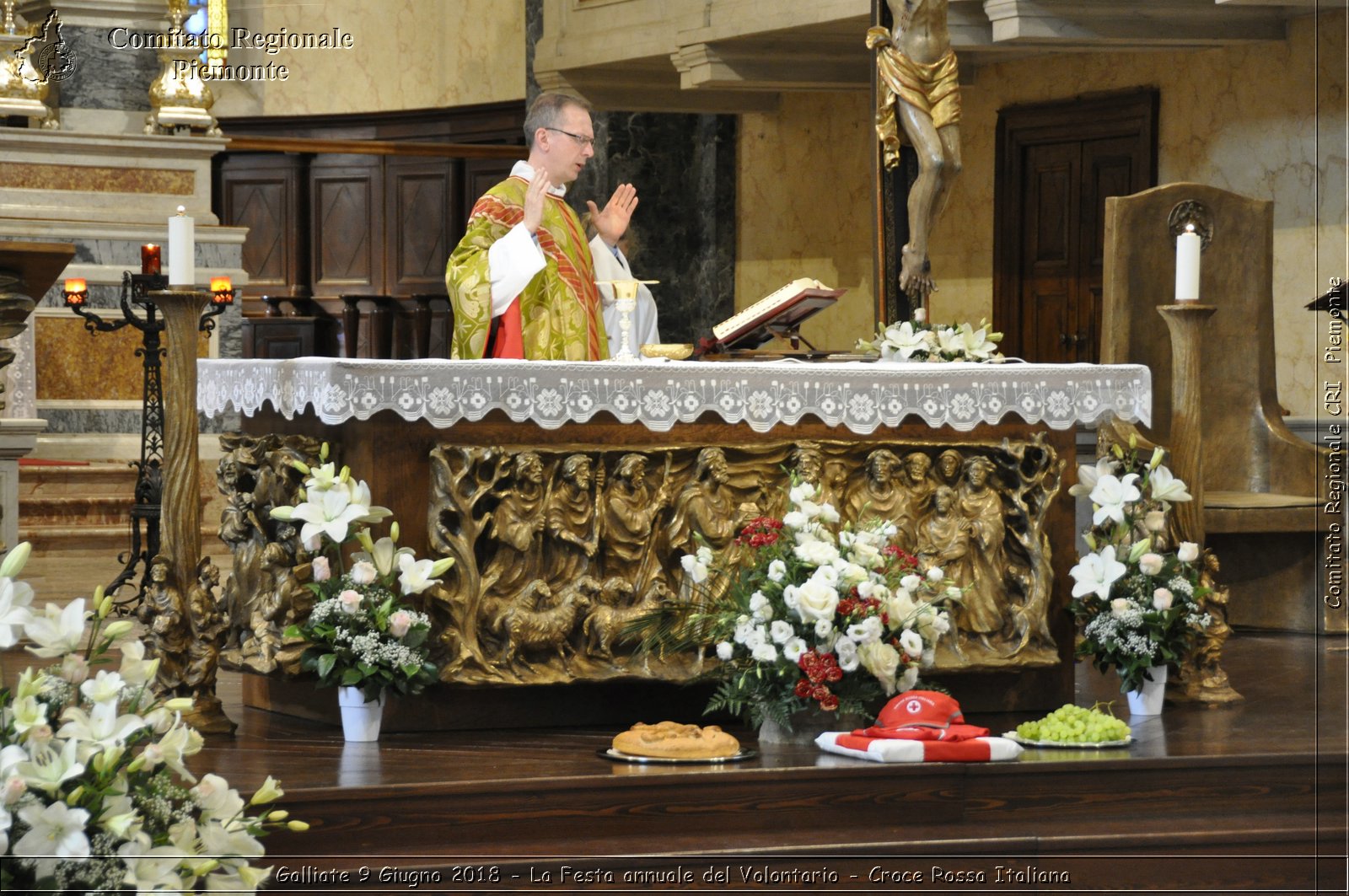 Galliate 9 Giugno 2018 - La Festa annuale del Volontario - Croce Rossa Italiana- Comitato Regionale del Piemonte