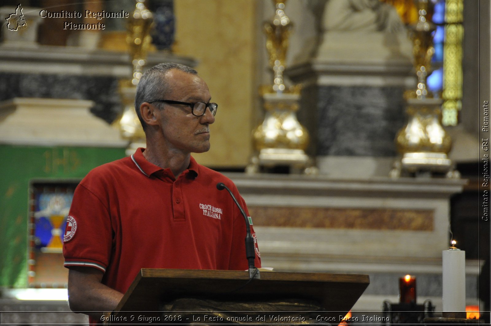 Galliate 9 Giugno 2018 - La Festa annuale del Volontario - Croce Rossa Italiana- Comitato Regionale del Piemonte