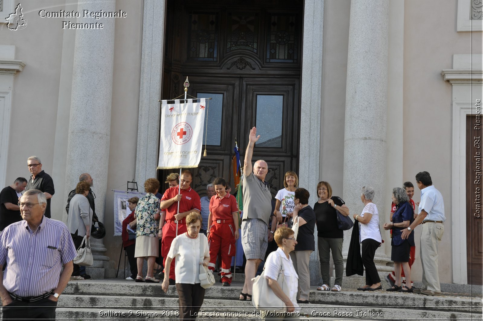 Galliate 9 Giugno 2018 - La Festa annuale del Volontario - Croce Rossa Italiana- Comitato Regionale del Piemonte