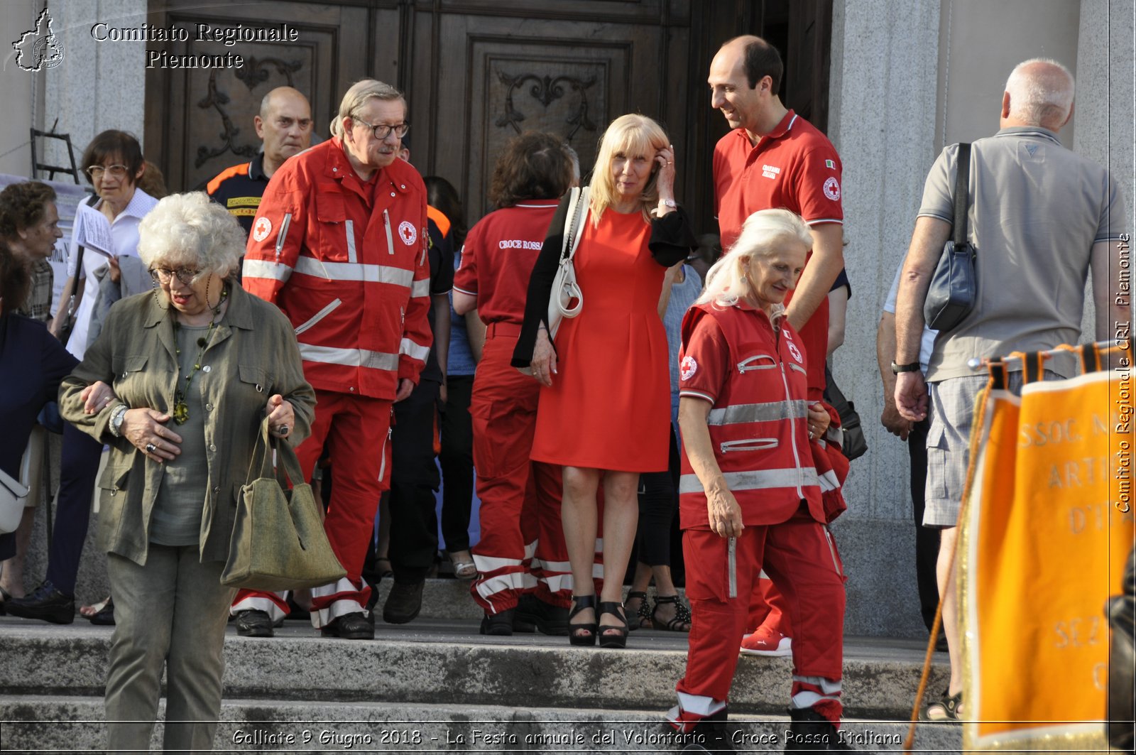 Galliate 9 Giugno 2018 - La Festa annuale del Volontario - Croce Rossa Italiana- Comitato Regionale del Piemonte