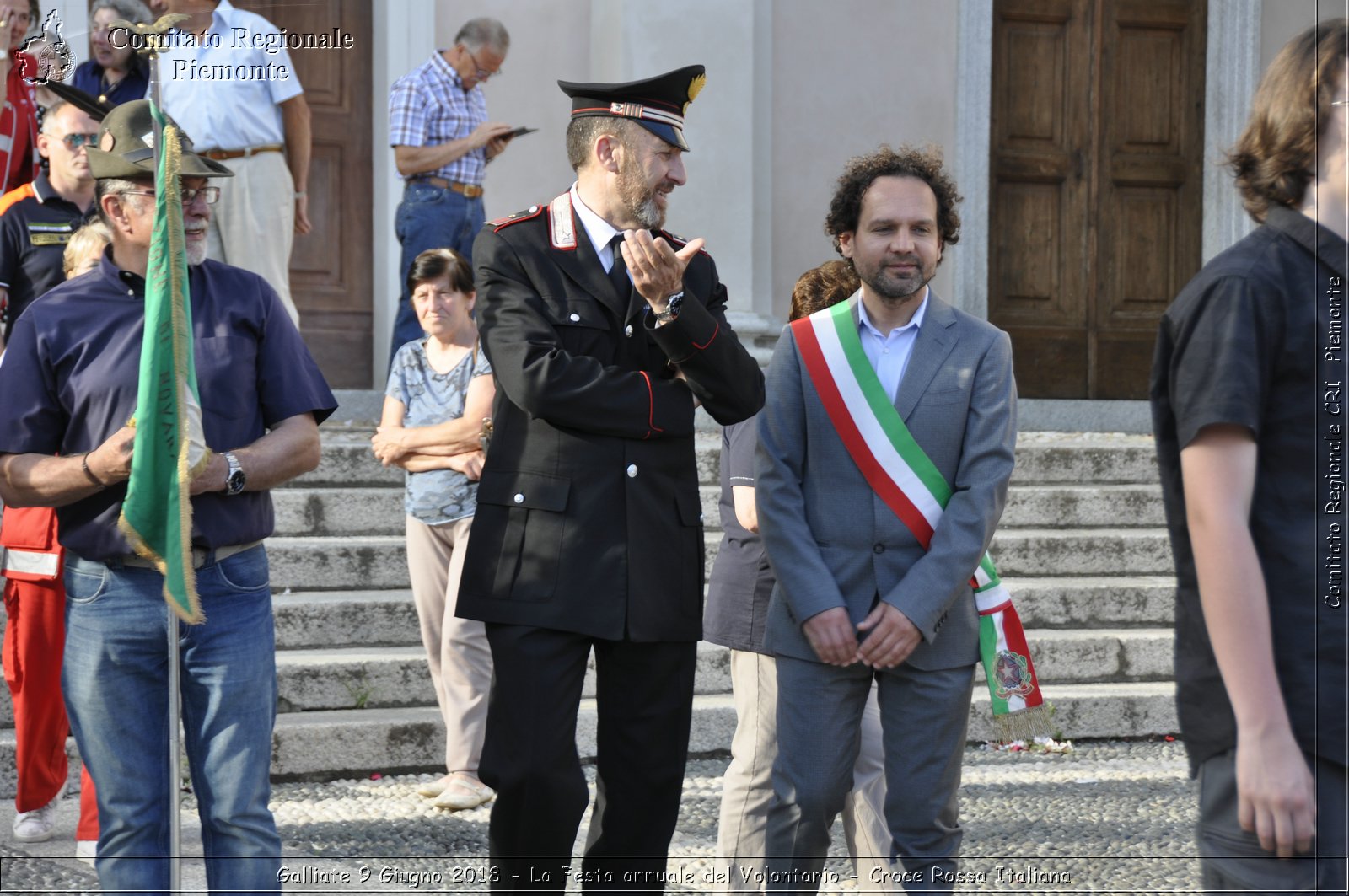 Galliate 9 Giugno 2018 - La Festa annuale del Volontario - Croce Rossa Italiana- Comitato Regionale del Piemonte