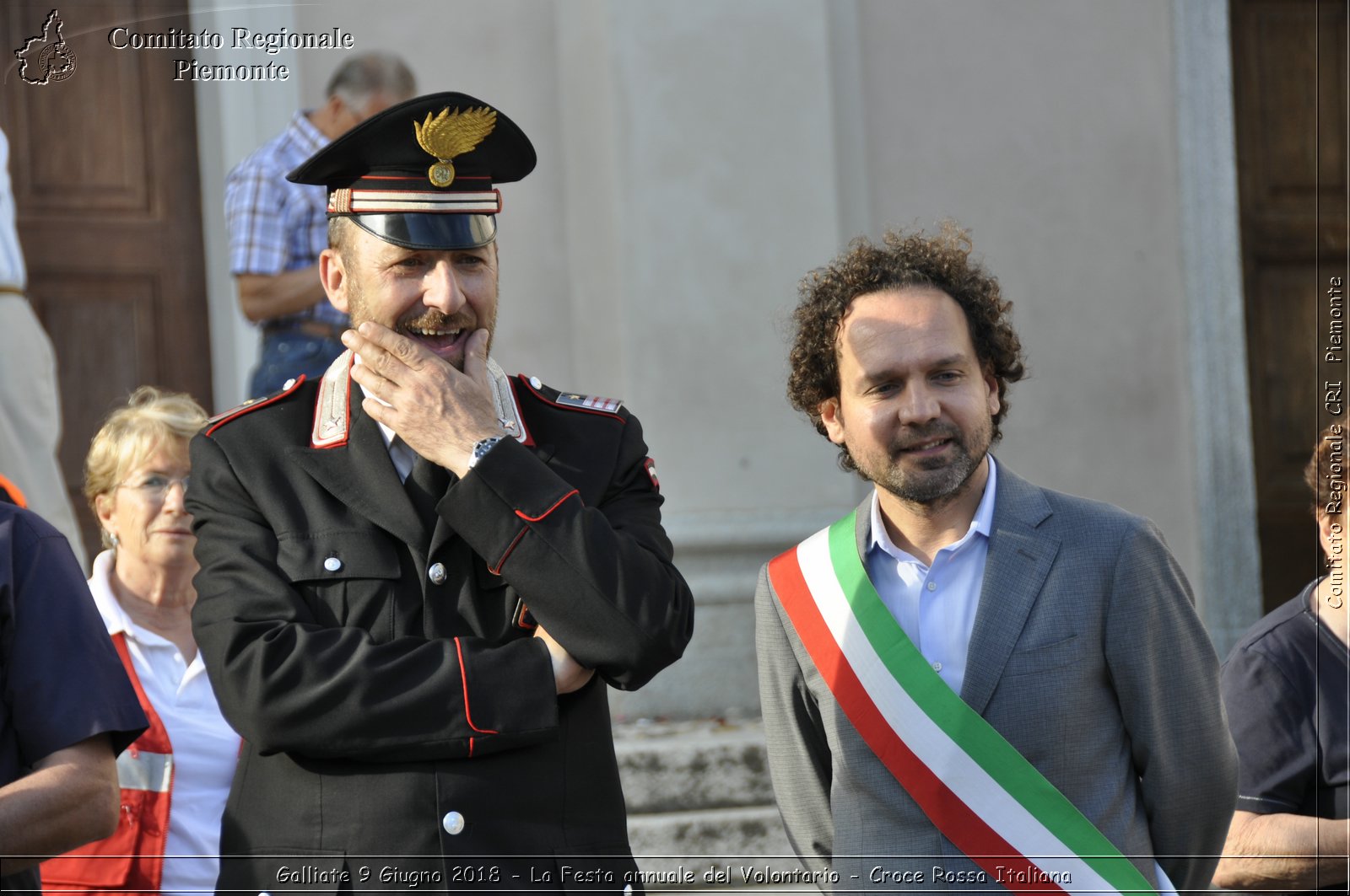 Galliate 9 Giugno 2018 - La Festa annuale del Volontario - Croce Rossa Italiana- Comitato Regionale del Piemonte