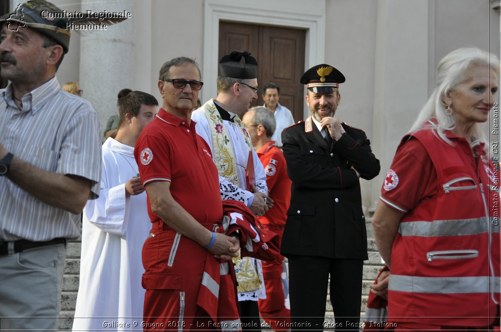 Galliate 9 Giugno 2018 - La Festa annuale del Volontario - Croce Rossa Italiana- Comitato Regionale del Piemonte