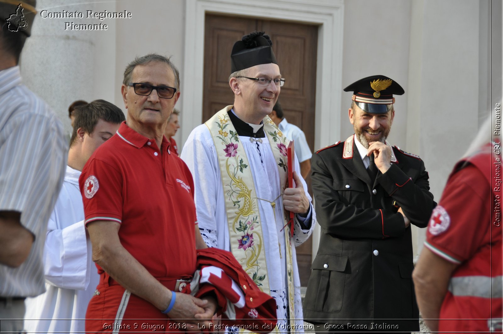 Galliate 9 Giugno 2018 - La Festa annuale del Volontario - Croce Rossa Italiana- Comitato Regionale del Piemonte