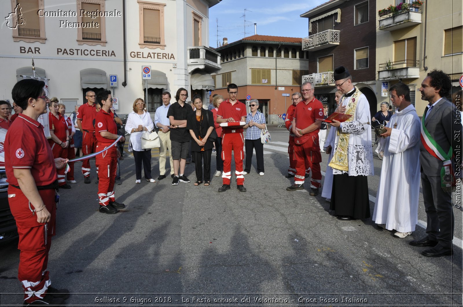 Galliate 9 Giugno 2018 - La Festa annuale del Volontario - Croce Rossa Italiana- Comitato Regionale del Piemonte