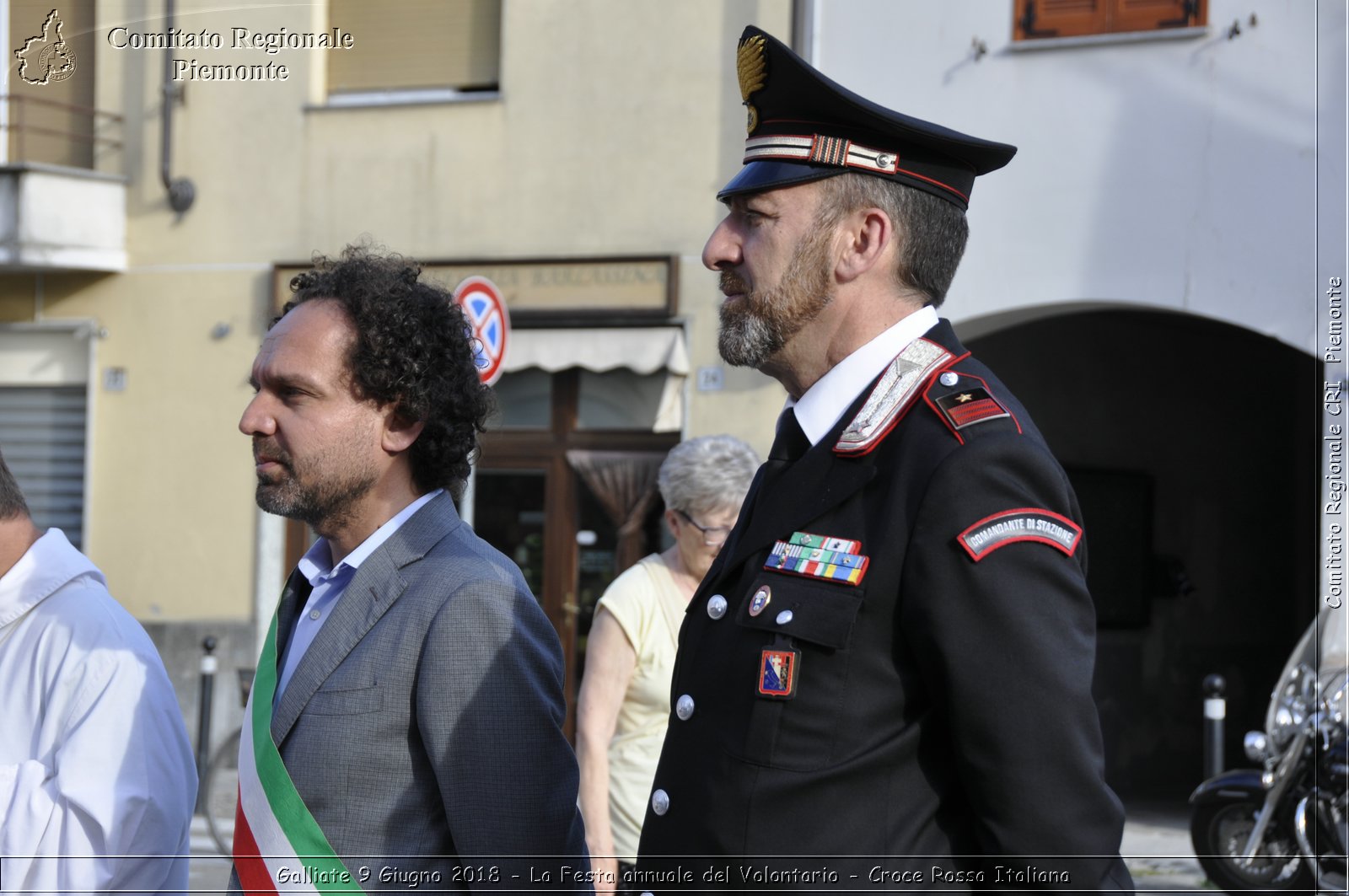 Galliate 9 Giugno 2018 - La Festa annuale del Volontario - Croce Rossa Italiana- Comitato Regionale del Piemonte