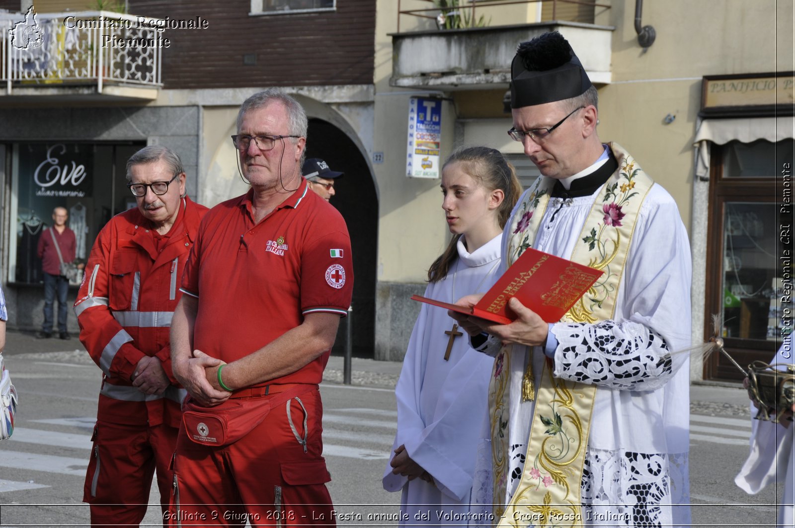 Galliate 9 Giugno 2018 - La Festa annuale del Volontario - Croce Rossa Italiana- Comitato Regionale del Piemonte