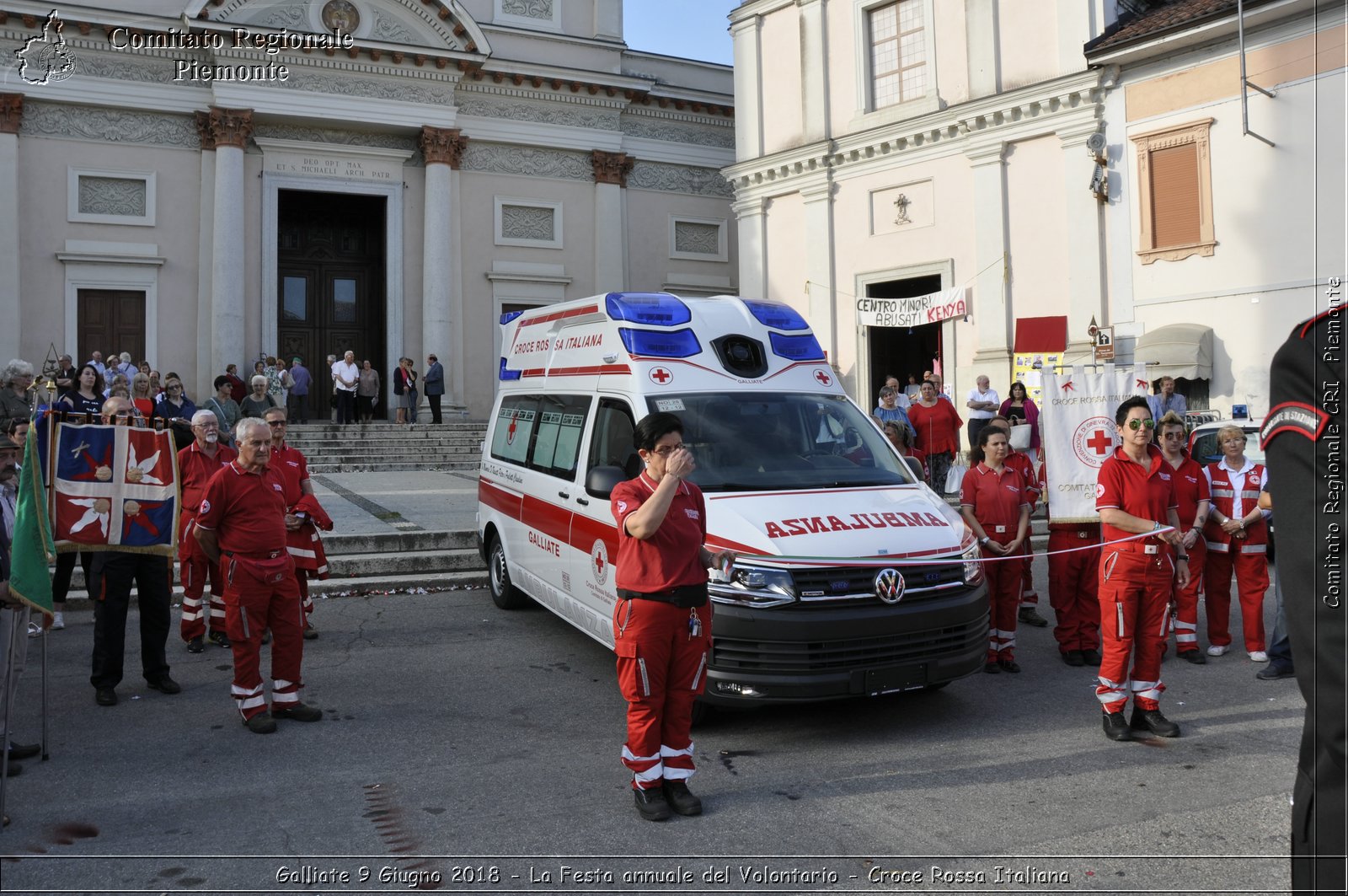 Galliate 9 Giugno 2018 - La Festa annuale del Volontario - Croce Rossa Italiana- Comitato Regionale del Piemonte