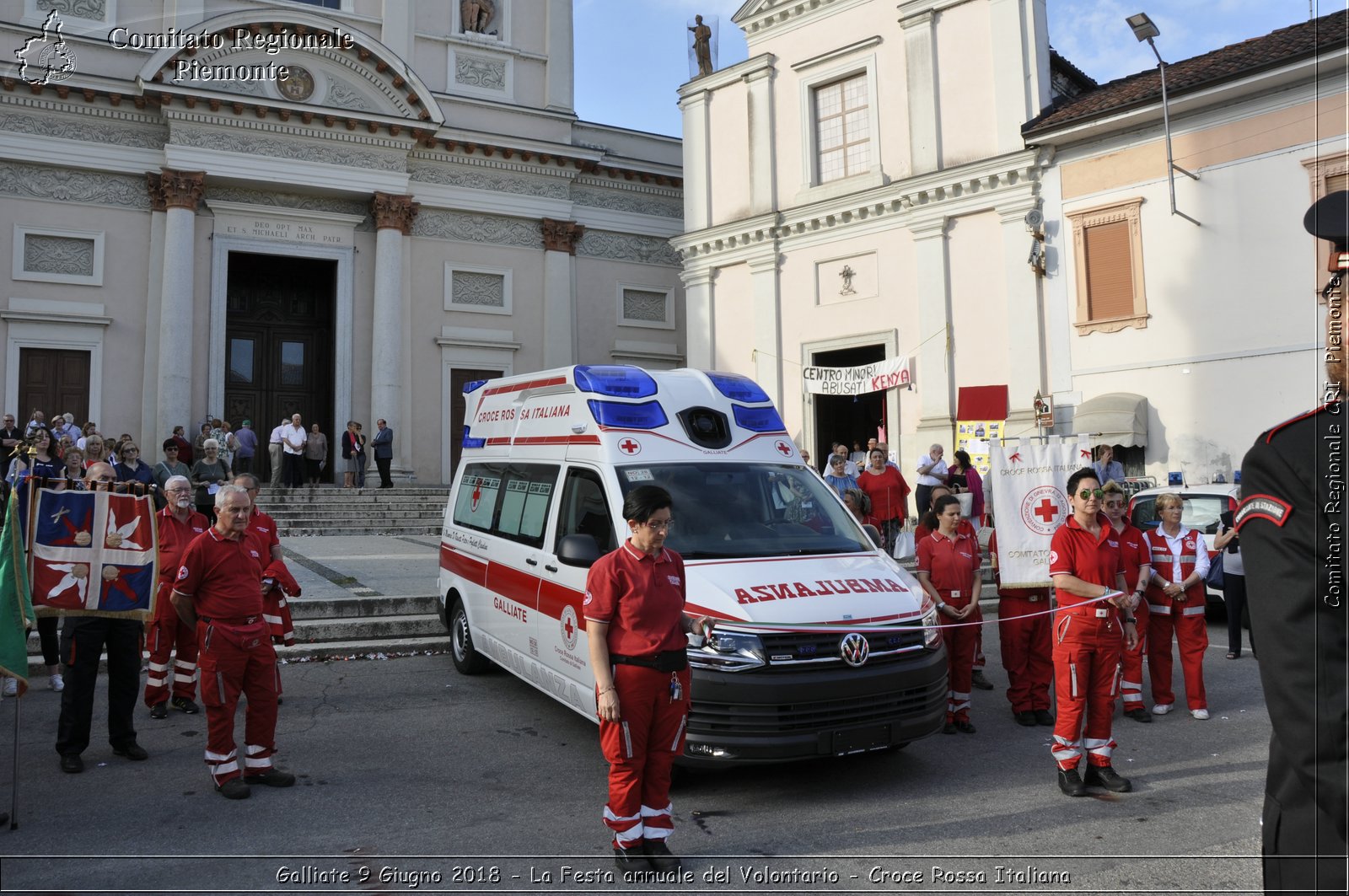 Galliate 9 Giugno 2018 - La Festa annuale del Volontario - Croce Rossa Italiana- Comitato Regionale del Piemonte