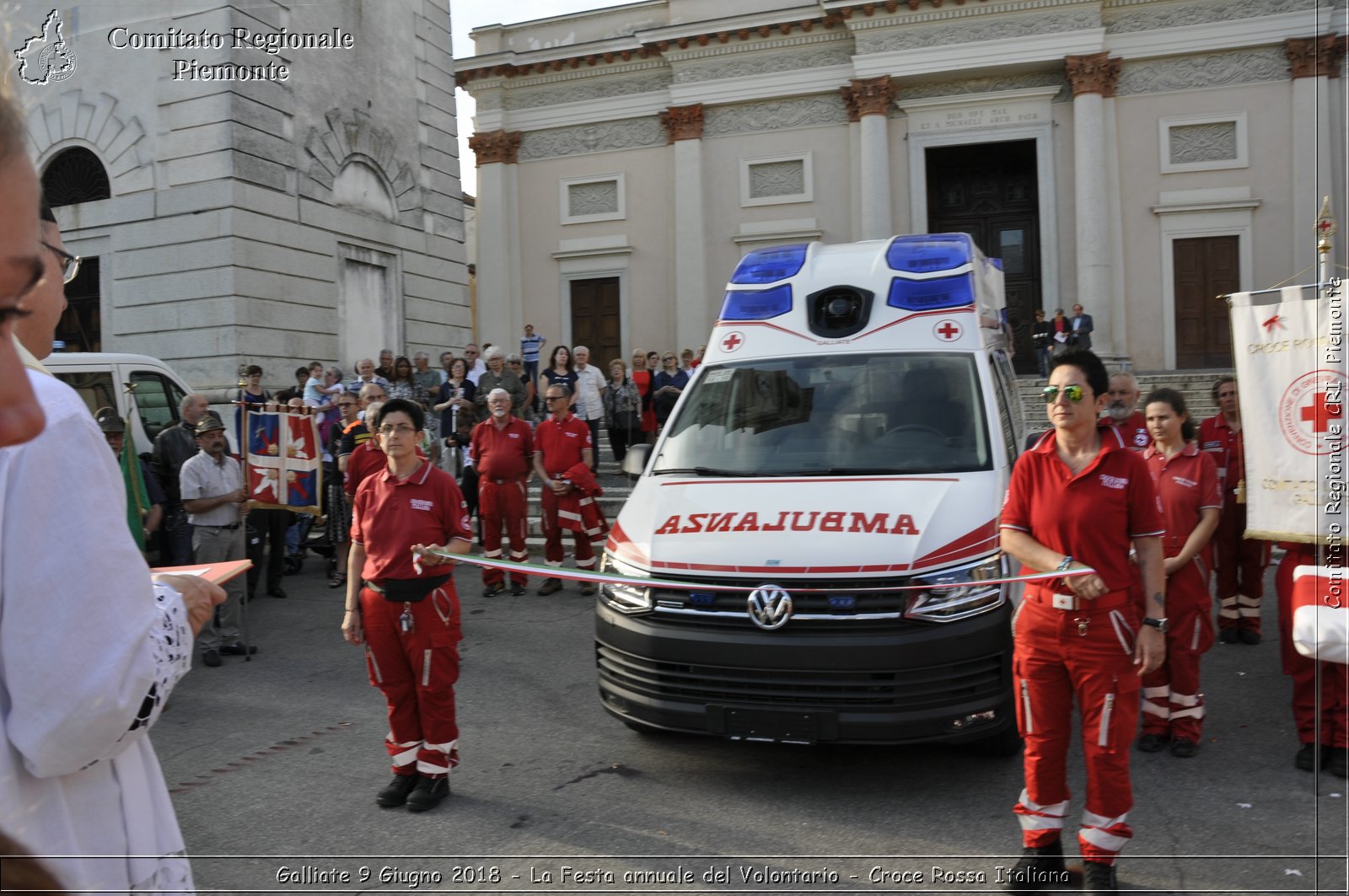 Galliate 9 Giugno 2018 - La Festa annuale del Volontario - Croce Rossa Italiana- Comitato Regionale del Piemonte