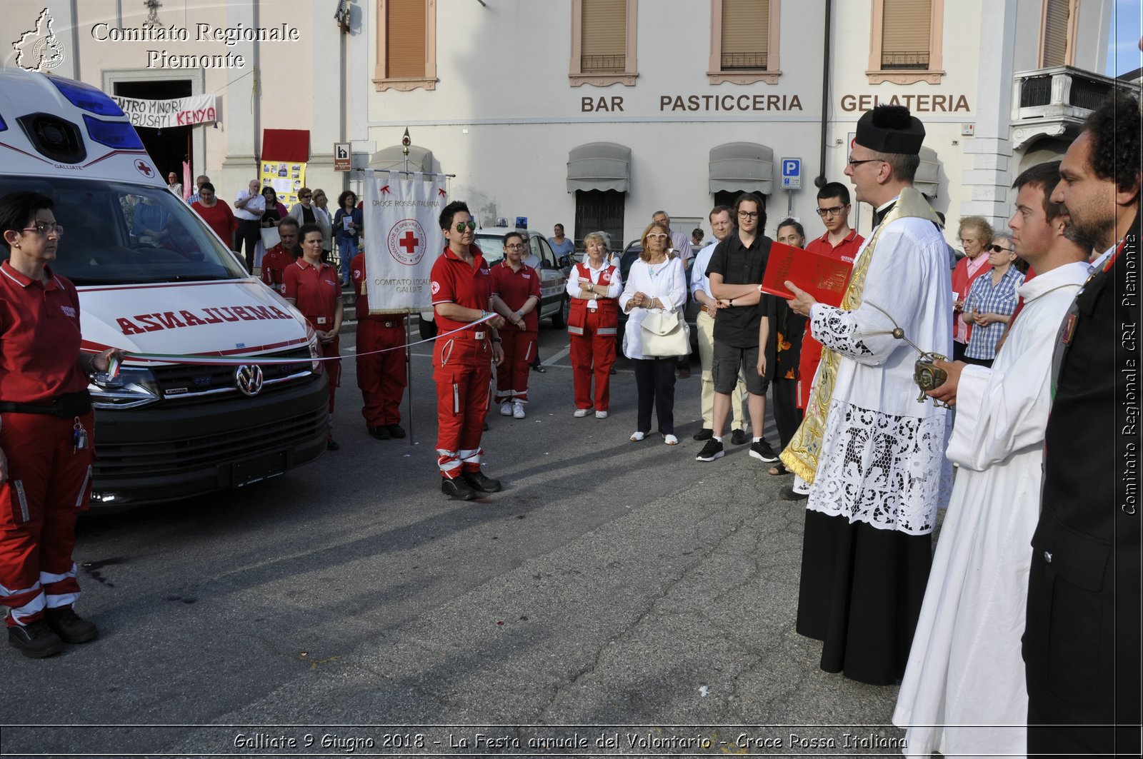 Galliate 9 Giugno 2018 - La Festa annuale del Volontario - Croce Rossa Italiana- Comitato Regionale del Piemonte