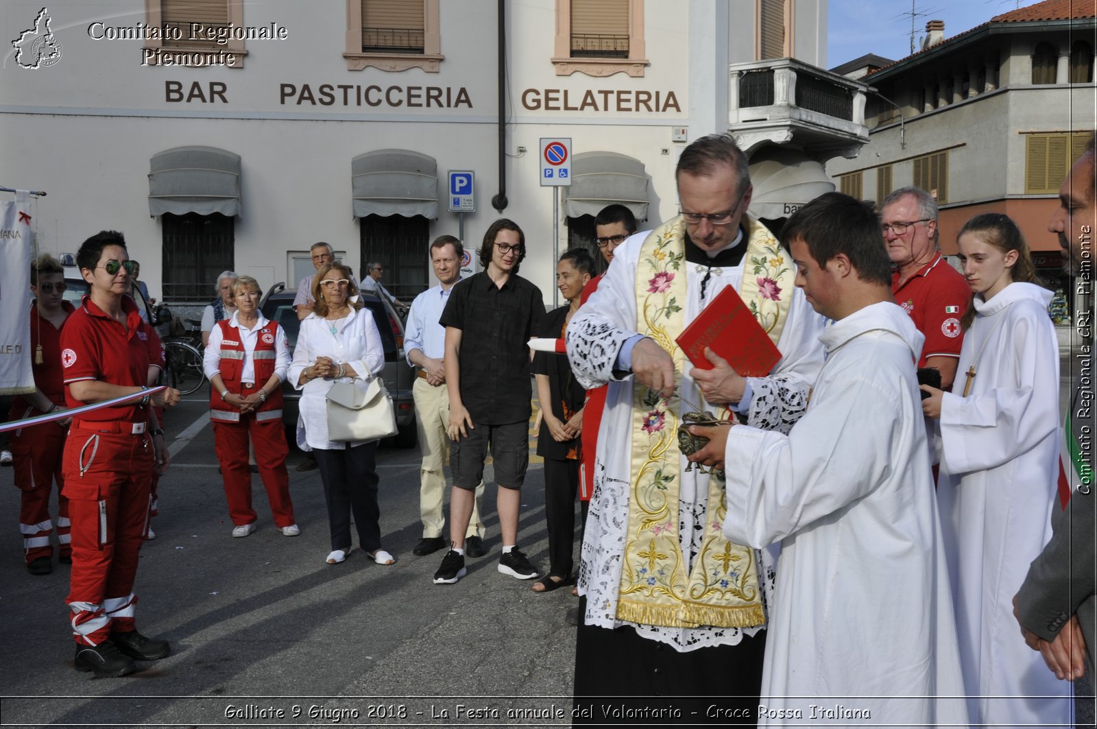 Galliate 9 Giugno 2018 - La Festa annuale del Volontario - Croce Rossa Italiana- Comitato Regionale del Piemonte