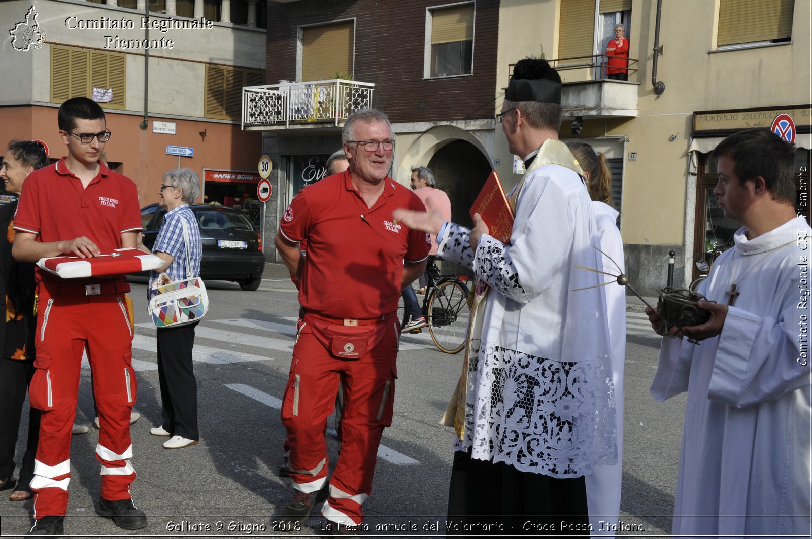 Galliate 9 Giugno 2018 - La Festa annuale del Volontario - Croce Rossa Italiana- Comitato Regionale del Piemonte