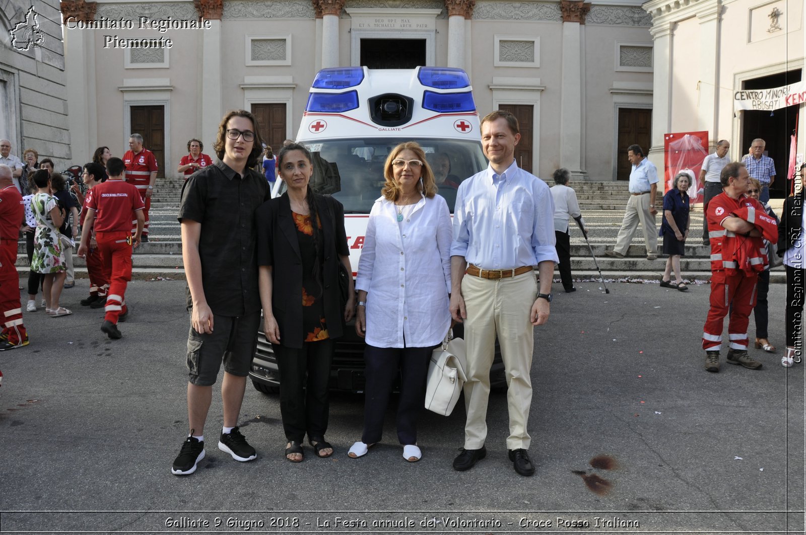 Galliate 9 Giugno 2018 - La Festa annuale del Volontario - Croce Rossa Italiana- Comitato Regionale del Piemonte