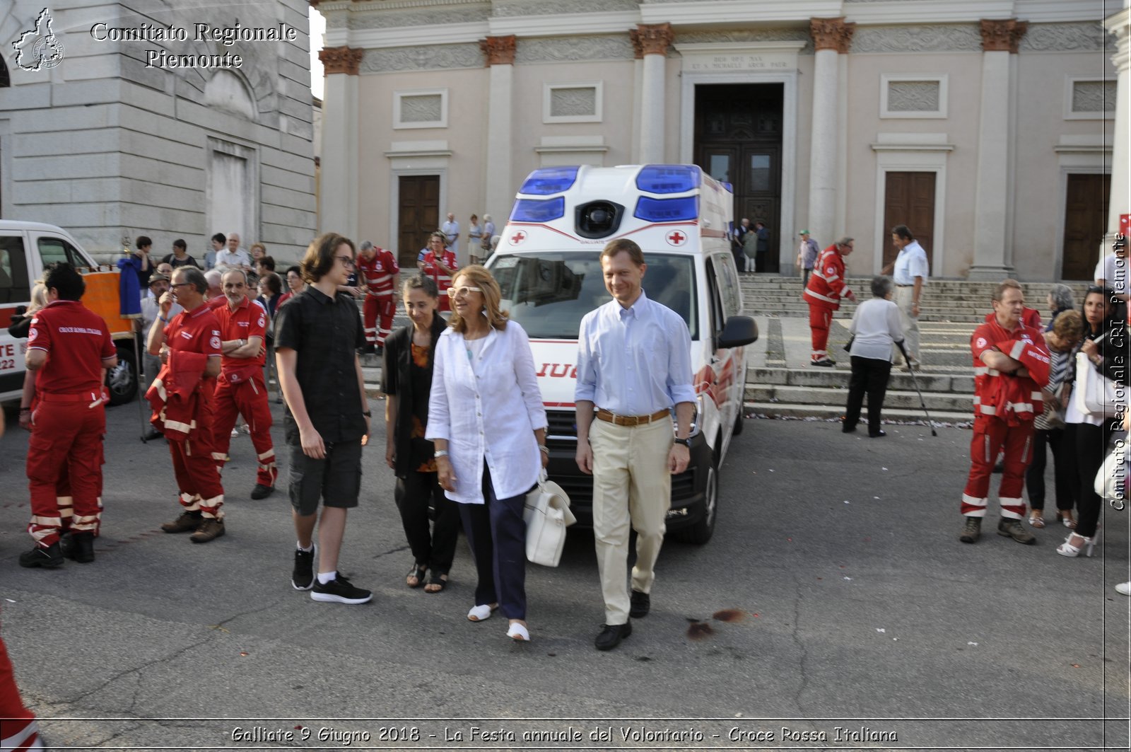 Galliate 9 Giugno 2018 - La Festa annuale del Volontario - Croce Rossa Italiana- Comitato Regionale del Piemonte