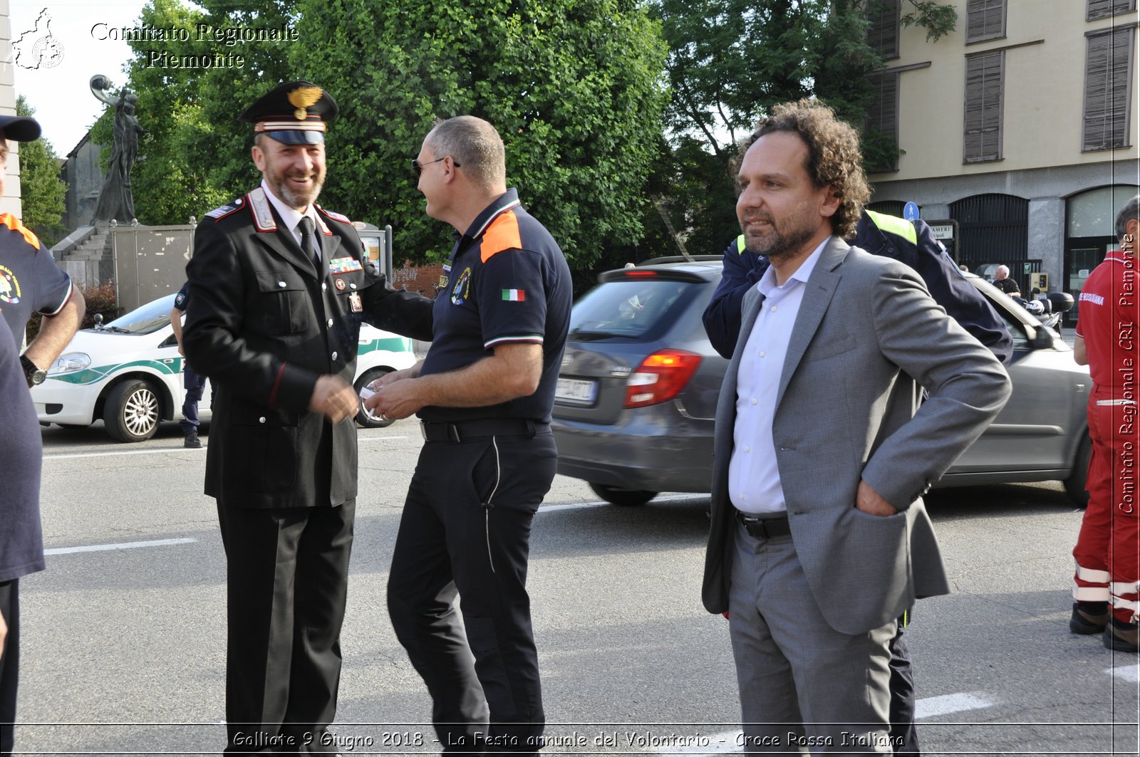 Galliate 9 Giugno 2018 - La Festa annuale del Volontario - Croce Rossa Italiana- Comitato Regionale del Piemonte