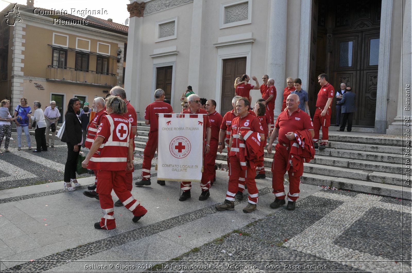 Galliate 9 Giugno 2018 - La Festa annuale del Volontario - Croce Rossa Italiana- Comitato Regionale del Piemonte