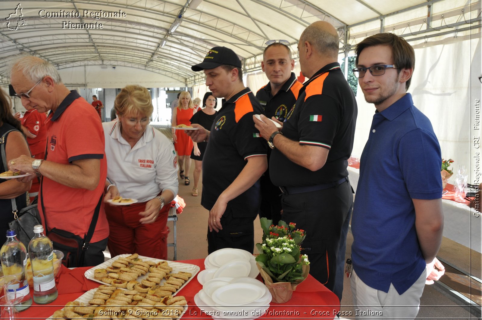 Galliate 9 Giugno 2018 - La Festa annuale del Volontario - Croce Rossa Italiana- Comitato Regionale del Piemonte