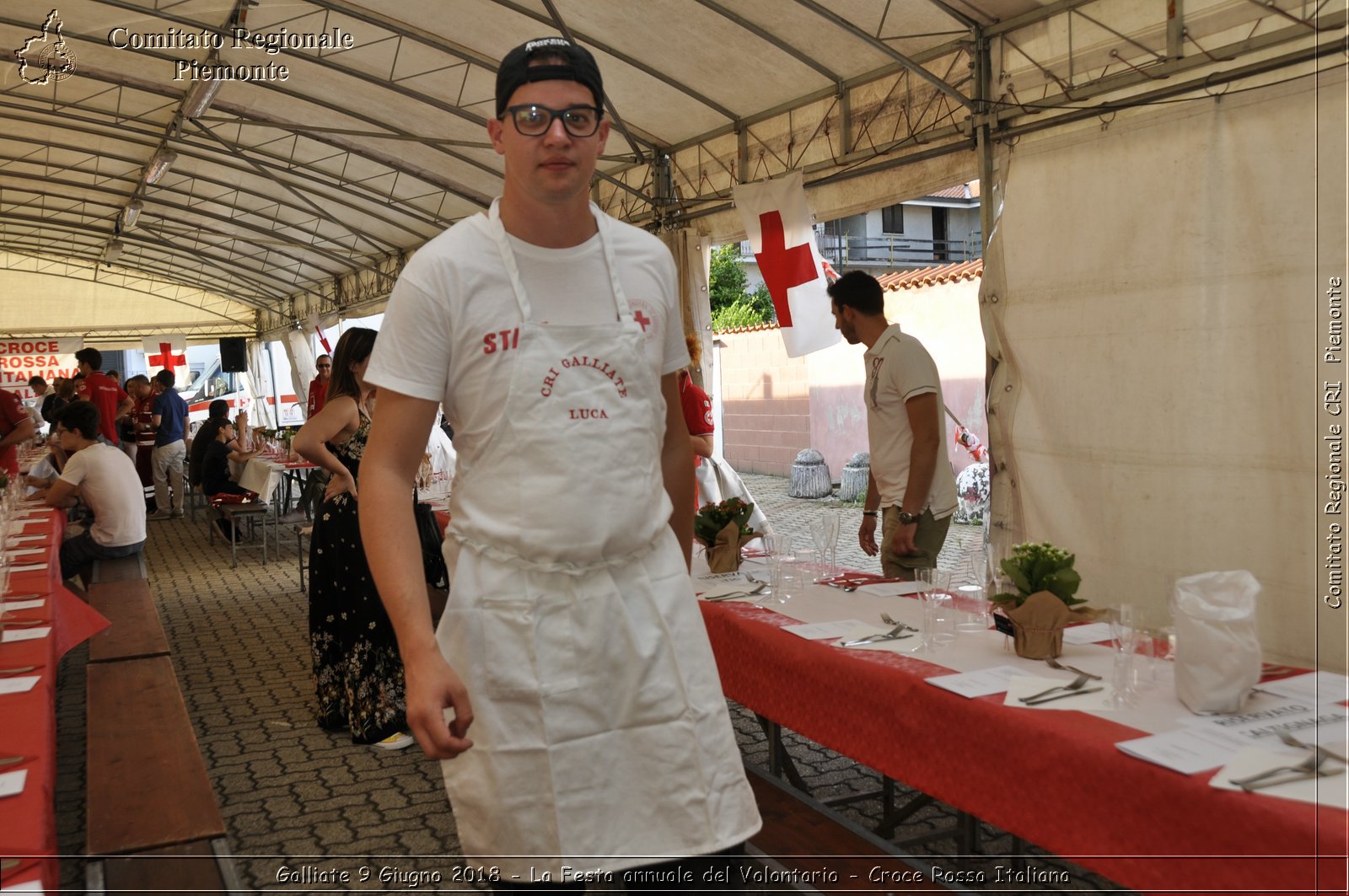 Galliate 9 Giugno 2018 - La Festa annuale del Volontario - Croce Rossa Italiana- Comitato Regionale del Piemonte