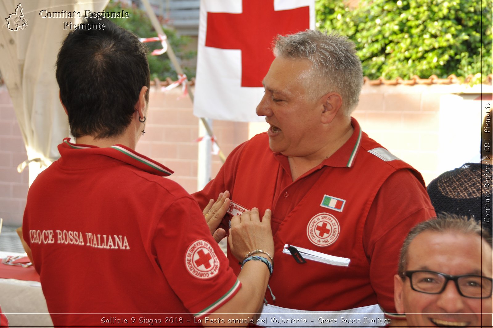 Galliate 9 Giugno 2018 - La Festa annuale del Volontario - Croce Rossa Italiana- Comitato Regionale del Piemonte