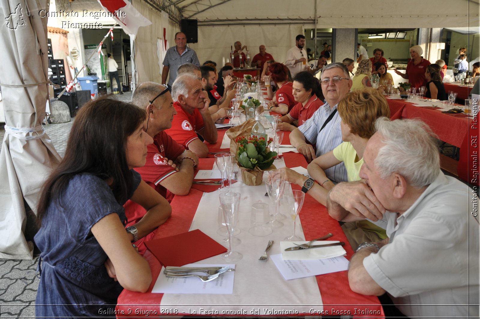 Galliate 9 Giugno 2018 - La Festa annuale del Volontario - Croce Rossa Italiana- Comitato Regionale del Piemonte