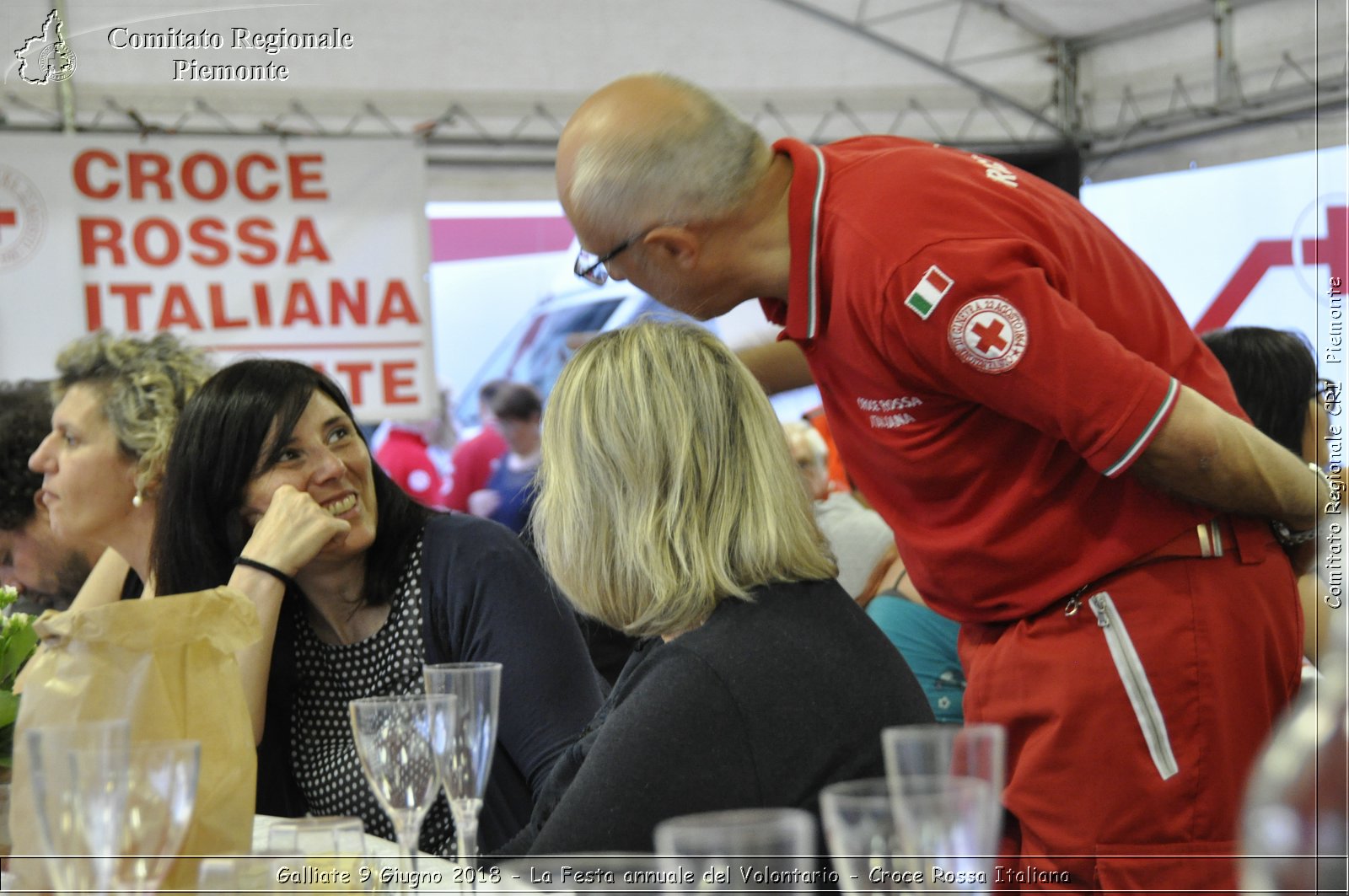 Galliate 9 Giugno 2018 - La Festa annuale del Volontario - Croce Rossa Italiana- Comitato Regionale del Piemonte