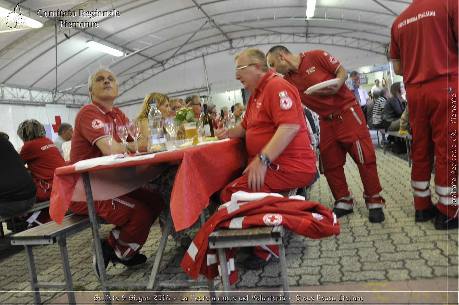 Galliate 9 Giugno 2018 - La Festa annuale del Volontario - Croce Rossa Italiana- Comitato Regionale del Piemonte