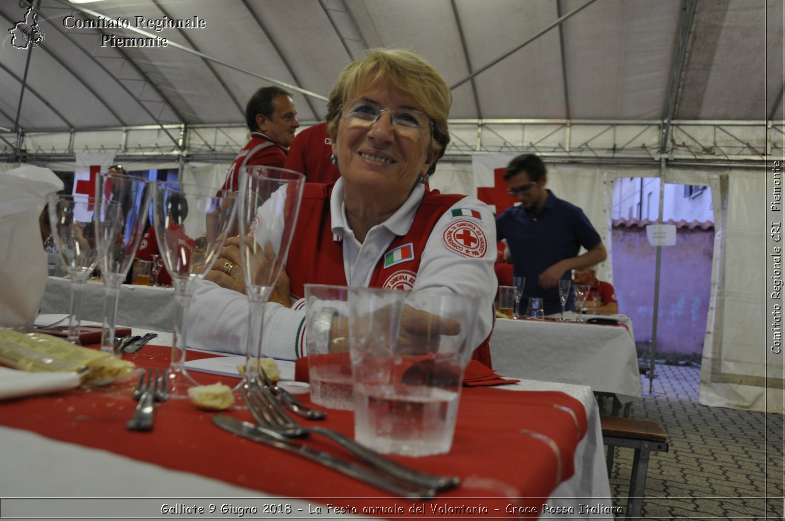 Galliate 9 Giugno 2018 - La Festa annuale del Volontario - Croce Rossa Italiana- Comitato Regionale del Piemonte