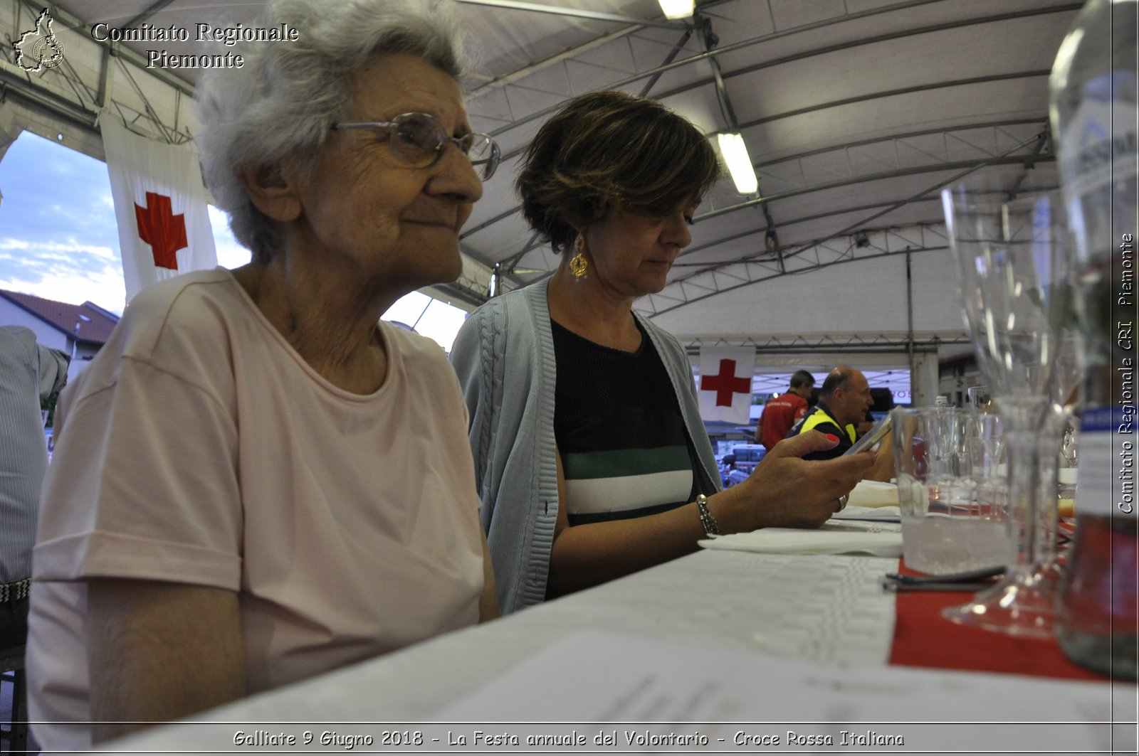 Galliate 9 Giugno 2018 - La Festa annuale del Volontario - Croce Rossa Italiana- Comitato Regionale del Piemonte