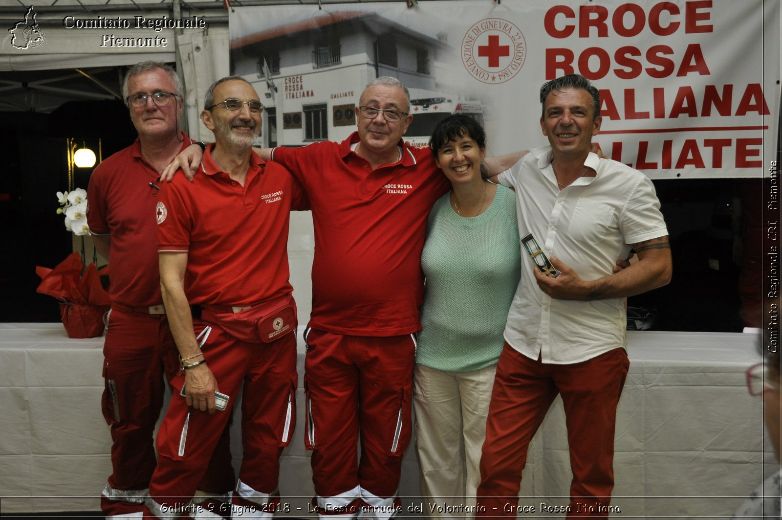 Galliate 9 Giugno 2018 - La Festa annuale del Volontario - Croce Rossa Italiana- Comitato Regionale del Piemonte