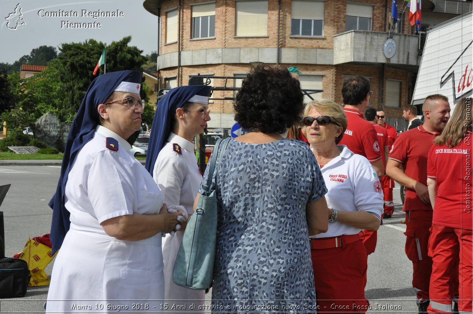 Manta 10 Giugno 2018 - 15 Anni di attivit e inaugurazione nuova Sede - Croce Rossa Italiana- Comitato Regionale del Piemonte