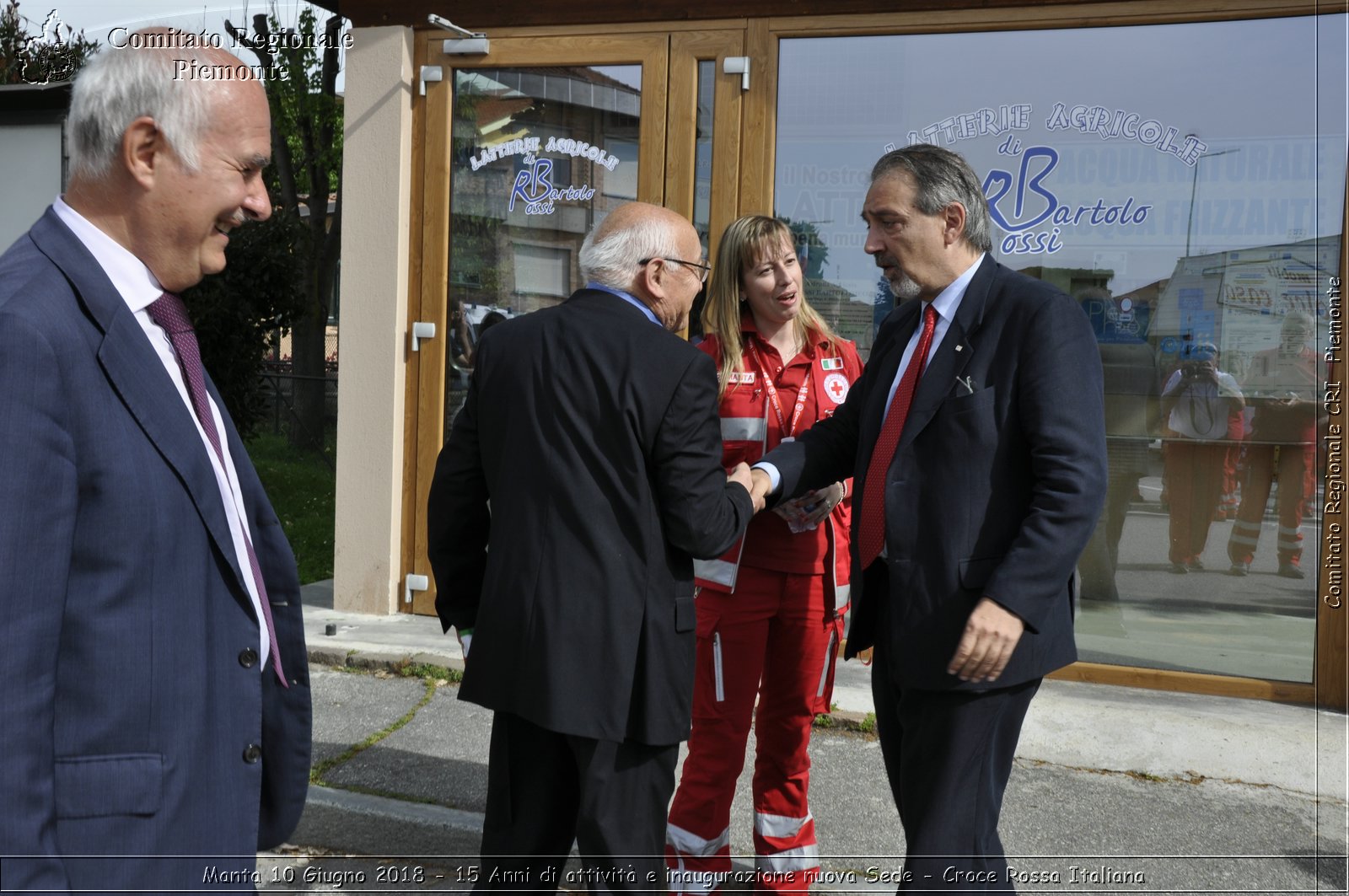 Manta 10 Giugno 2018 - 15 Anni di attivit e inaugurazione nuova Sede - Croce Rossa Italiana- Comitato Regionale del Piemonte