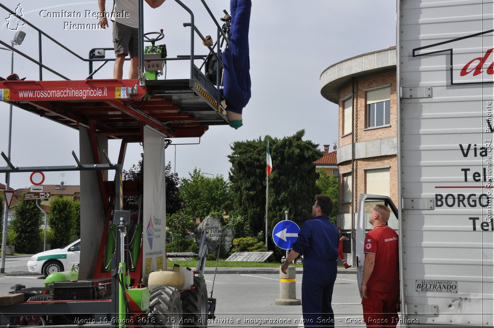 Manta 10 Giugno 2018 - 15 Anni di attivit e inaugurazione nuova Sede - Croce Rossa Italiana- Comitato Regionale del Piemonte