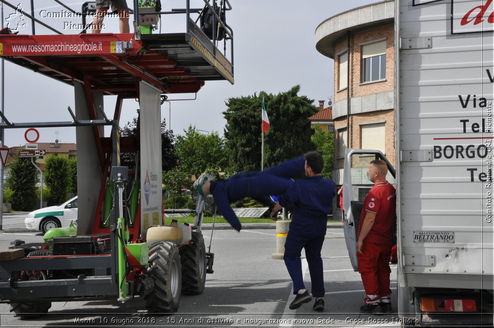 Manta 10 Giugno 2018 - 15 Anni di attivit e inaugurazione nuova Sede - Croce Rossa Italiana- Comitato Regionale del Piemonte