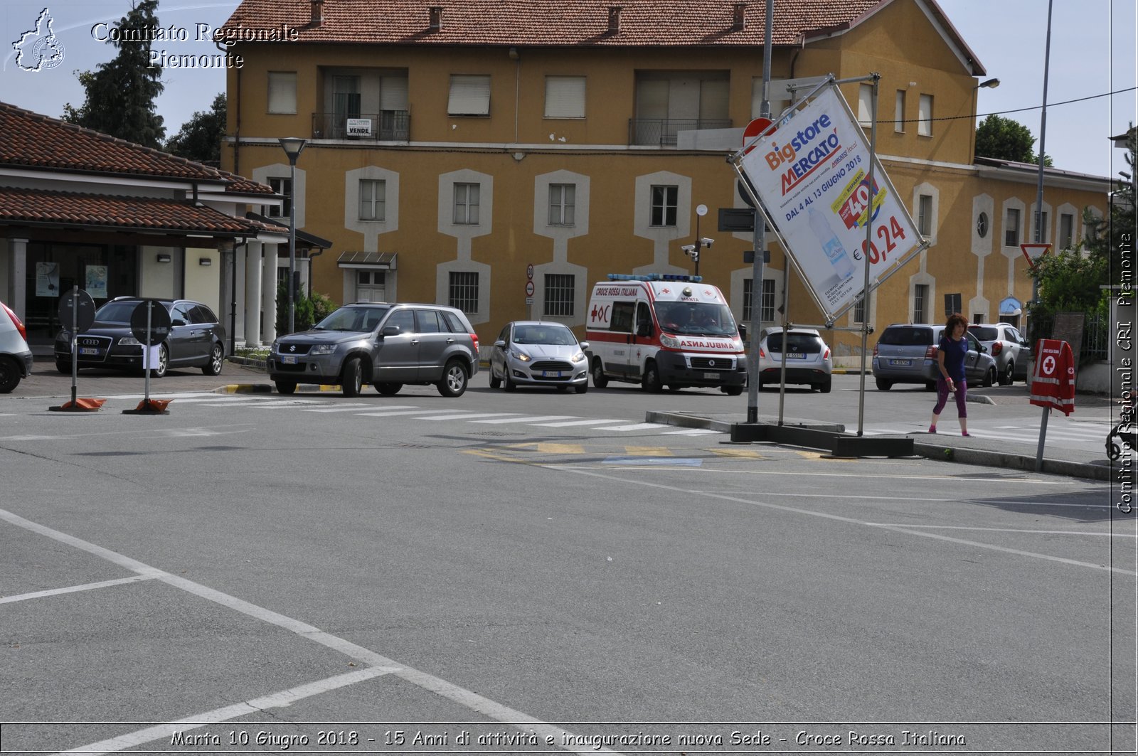 Manta 10 Giugno 2018 - 15 Anni di attivit e inaugurazione nuova Sede - Croce Rossa Italiana- Comitato Regionale del Piemonte