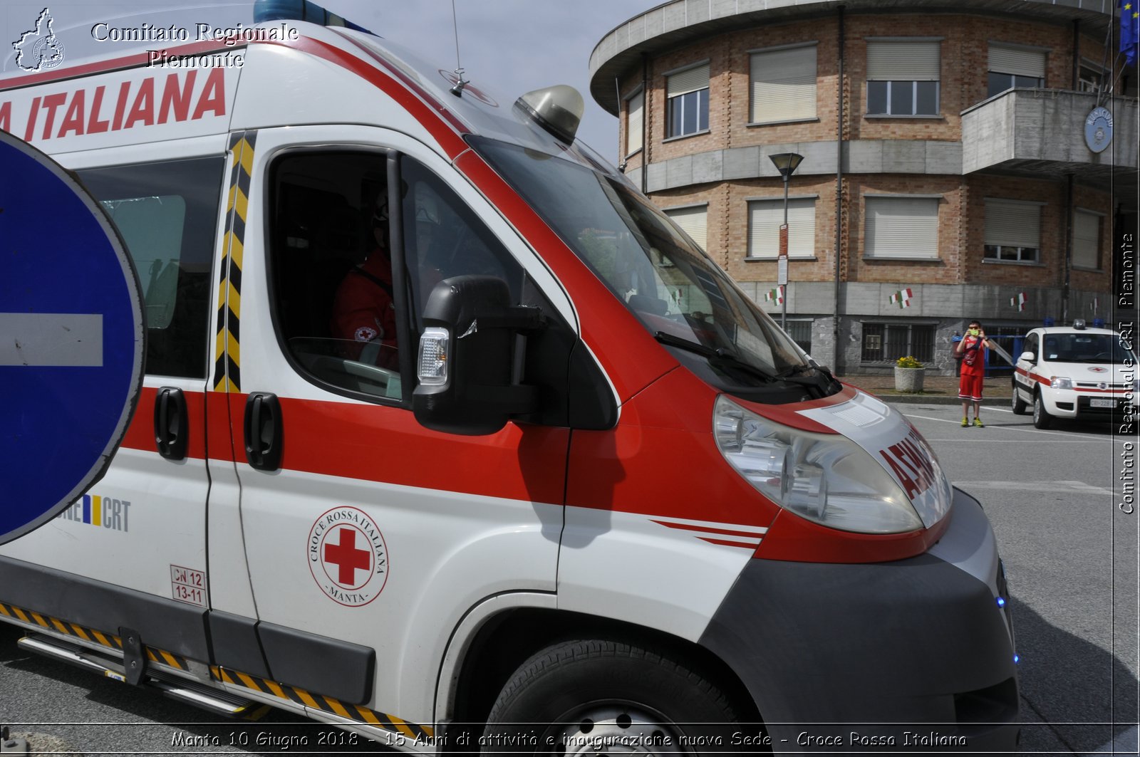 Manta 10 Giugno 2018 - 15 Anni di attivit e inaugurazione nuova Sede - Croce Rossa Italiana- Comitato Regionale del Piemonte