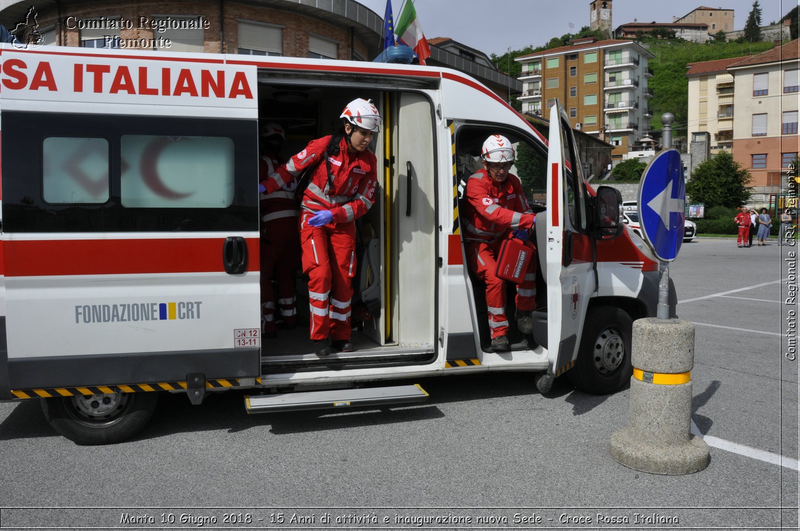 Manta 10 Giugno 2018 - 15 Anni di attivit e inaugurazione nuova Sede - Croce Rossa Italiana- Comitato Regionale del Piemonte