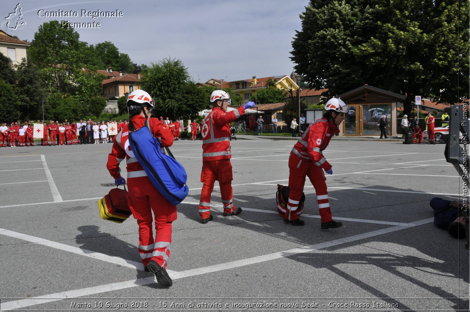 Manta 10 Giugno 2018 - 15 Anni di attivit e inaugurazione nuova Sede - Croce Rossa Italiana- Comitato Regionale del Piemonte