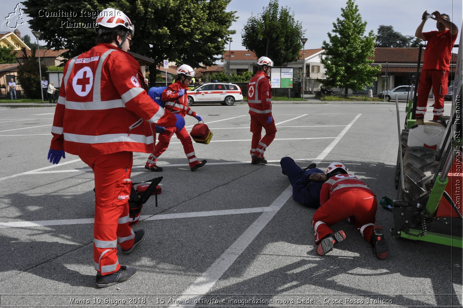 Manta 10 Giugno 2018 - 15 Anni di attivit e inaugurazione nuova Sede - Croce Rossa Italiana- Comitato Regionale del Piemonte