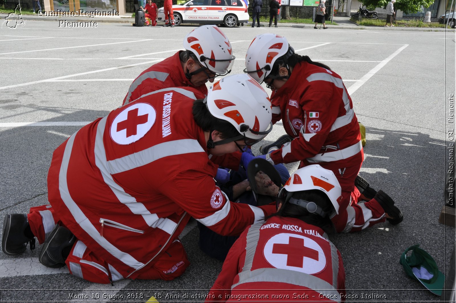 Manta 10 Giugno 2018 - 15 Anni di attivit e inaugurazione nuova Sede - Croce Rossa Italiana- Comitato Regionale del Piemonte