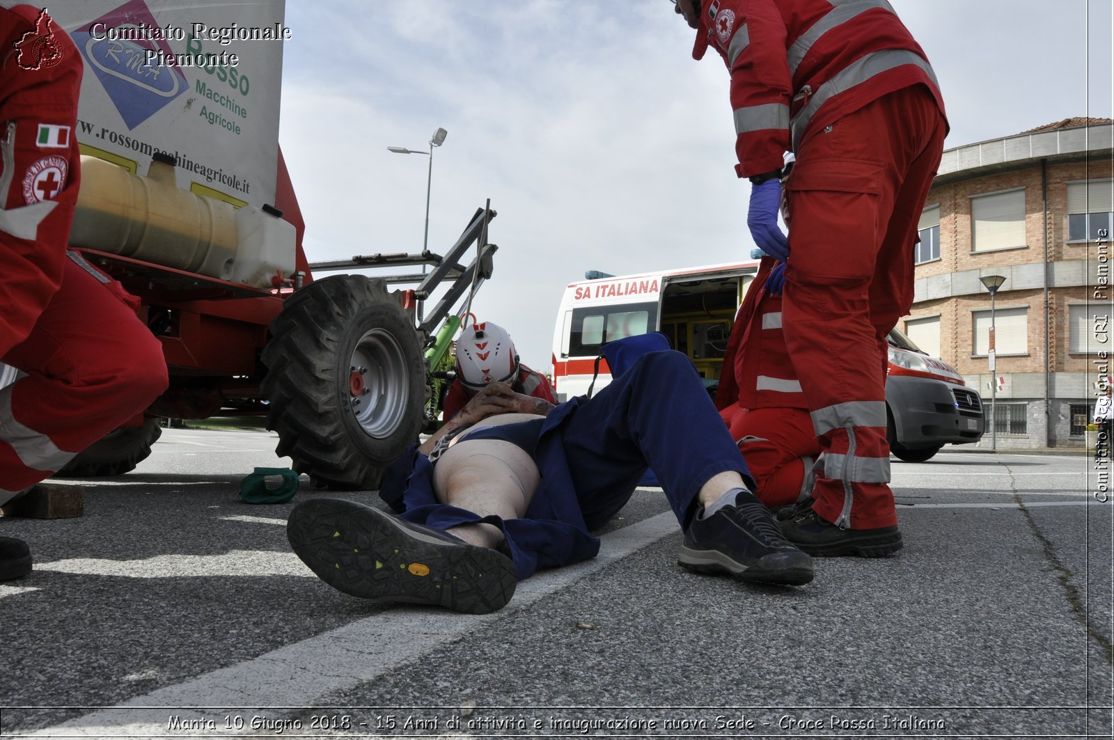 Manta 10 Giugno 2018 - 15 Anni di attivit e inaugurazione nuova Sede - Croce Rossa Italiana- Comitato Regionale del Piemonte