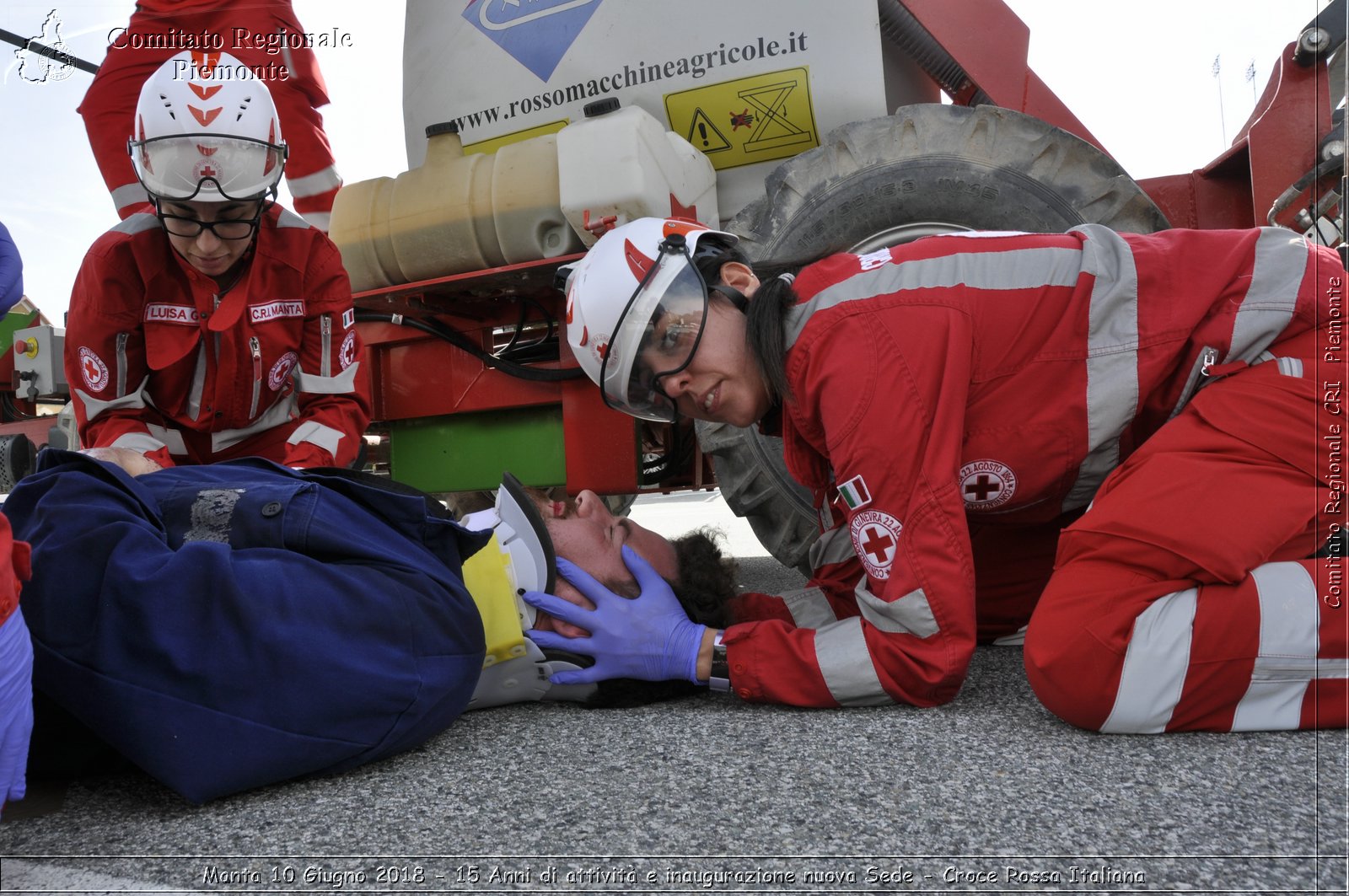 Manta 10 Giugno 2018 - 15 Anni di attivit e inaugurazione nuova Sede - Croce Rossa Italiana- Comitato Regionale del Piemonte