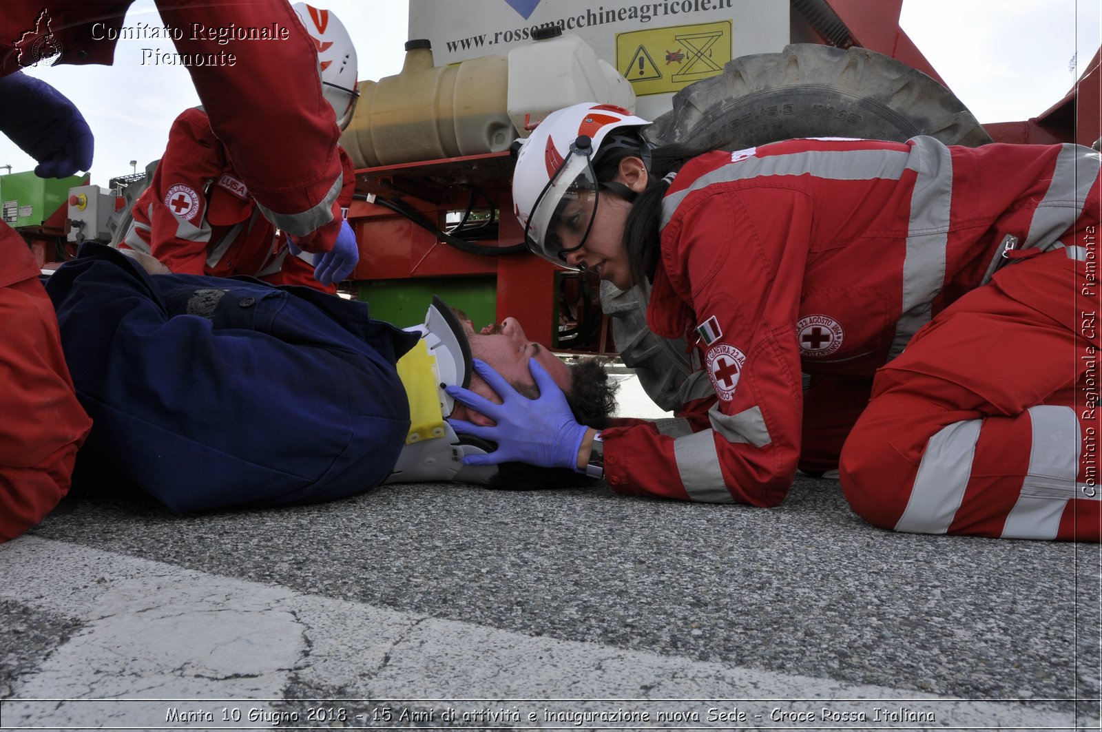 Manta 10 Giugno 2018 - 15 Anni di attivit e inaugurazione nuova Sede - Croce Rossa Italiana- Comitato Regionale del Piemonte