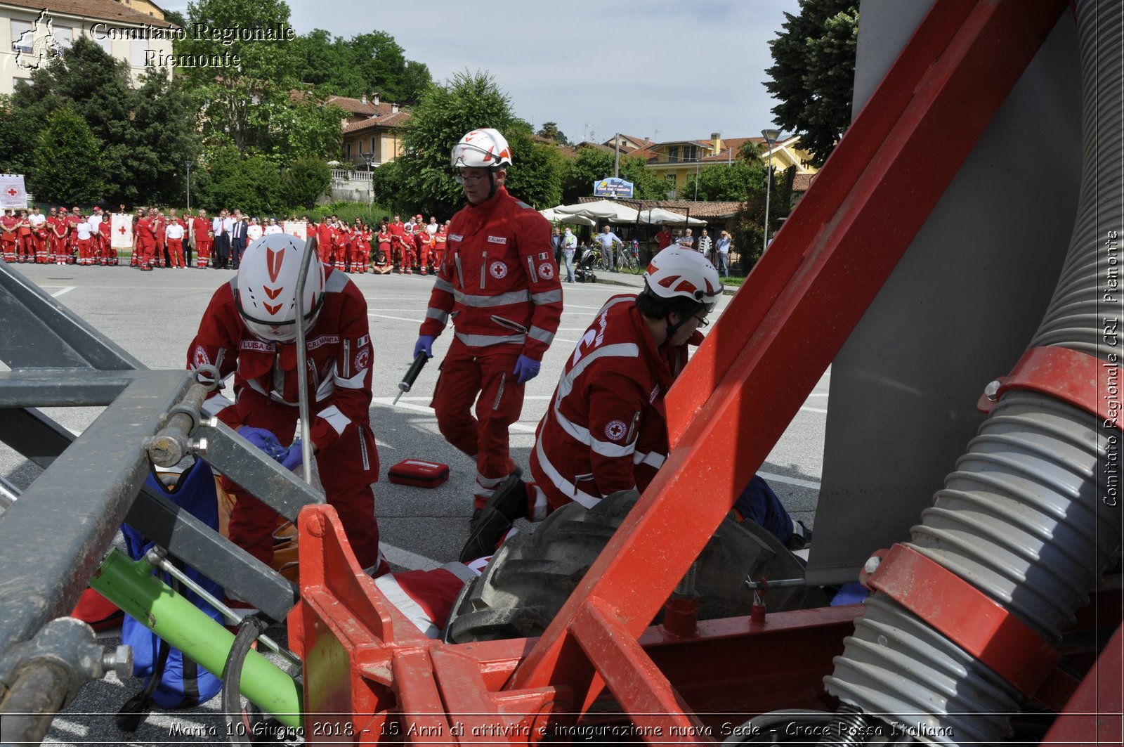 Manta 10 Giugno 2018 - 15 Anni di attivit e inaugurazione nuova Sede - Croce Rossa Italiana- Comitato Regionale del Piemonte