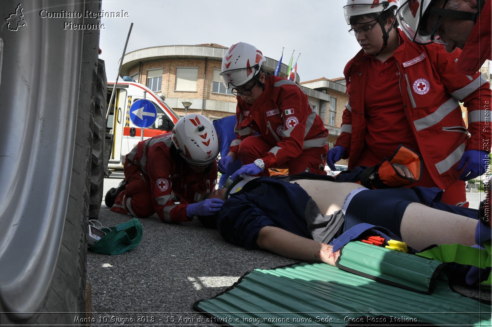 Manta 10 Giugno 2018 - 15 Anni di attivit e inaugurazione nuova Sede - Croce Rossa Italiana- Comitato Regionale del Piemonte